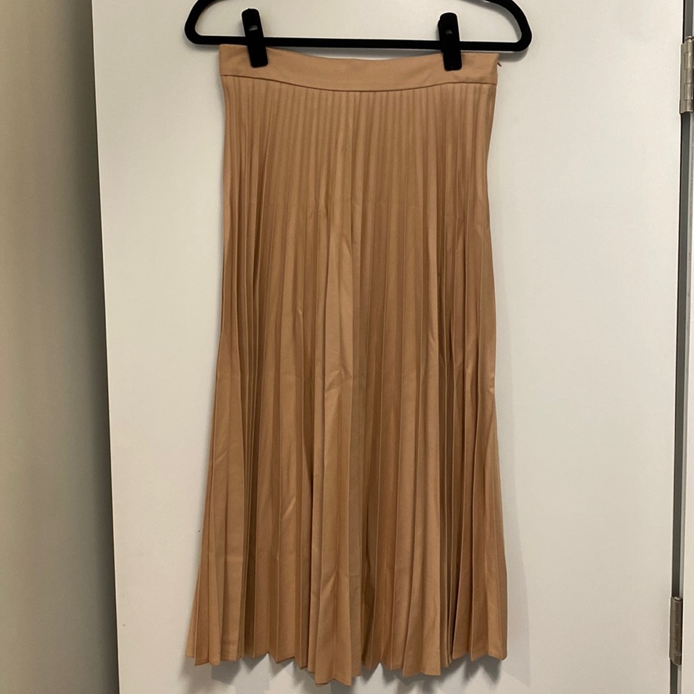Pleated Zara woman midi skirt size s